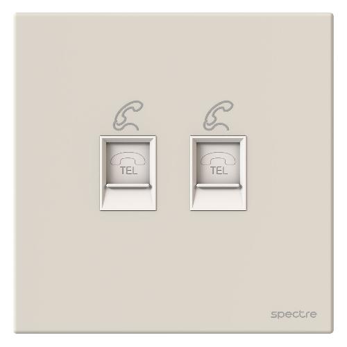 سوکت تلفن دوبل Avent - RJ11