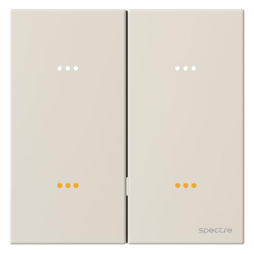 کلید روشنایی هوشمند Avent - دو رله چهار پل - Zigbee - L+N