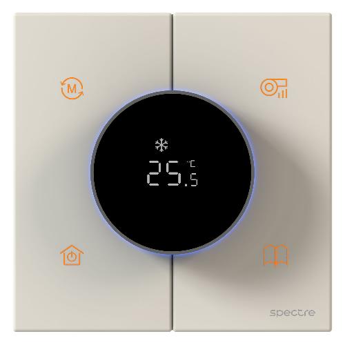 ترموستات Rotary هوشمند Avent - فن کویل چهار لوله - Zigbee